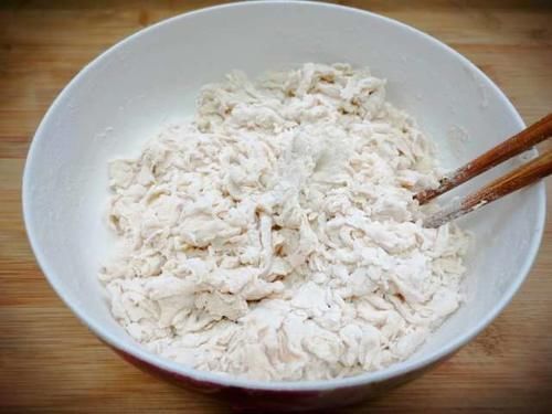 夹心小馒头|最近儿子迷上这个早餐,比面包口感松软,满满都是料,特好吃