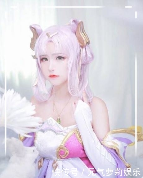 淋漓尽致|00后美女COS嫦娥,身材优势体现得淋漓尽致,网友:要和“后裔”抢媳妇