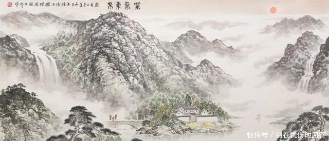  翰墨|华南艺术文化丨 翰墨山水情——杨德祺山水画作品赏析