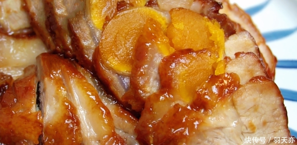 简单|秘制蛋黄叉烧肉,想吃不用买,一口电饭锅就搞定,简单营养又美味