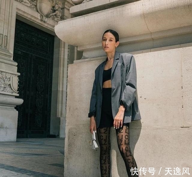 时髦|这位法国小姐姐的混搭技术,让你时髦到炸街,学起来却毫不费力