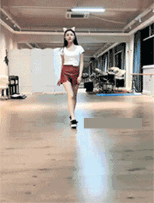  生活|搞笑GIF动图：妹子们也是拼啦！这给力的生活