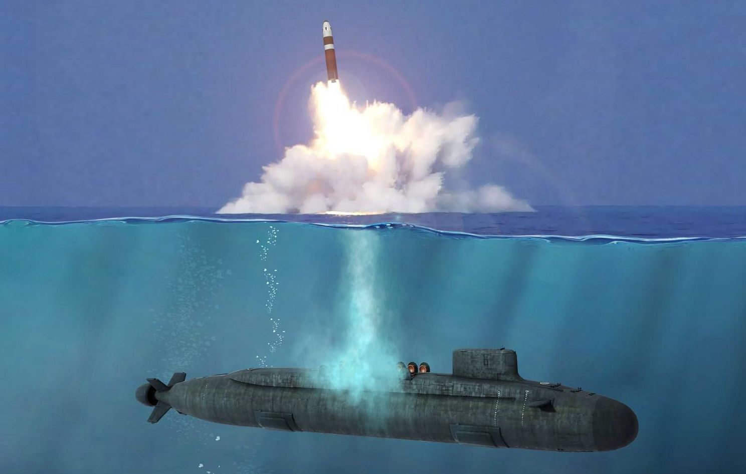 中国096核潜艇有多强?可带24枚巨浪3,美军