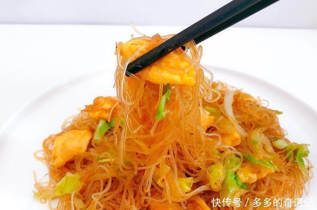 干虾皮|米粉这样炒,不坨不粘,用这3种食材一起炒,不仅制作简单还美味