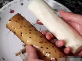  山药|山药去皮不用戴手套，奶奶教我土方法，手一点都不黏还不痒！