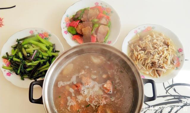 中午|在我家的第18天,我中午做了三道菜和一道汤