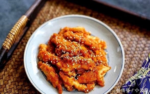 鸡胸肉|鸡胸肉除了油炸,糖醋做法也不错,甜不腻酸又很可口