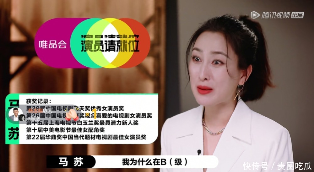  电视剧|马苏电视剧奖项曝光，含金量超赵薇，但本人却不被市场认可