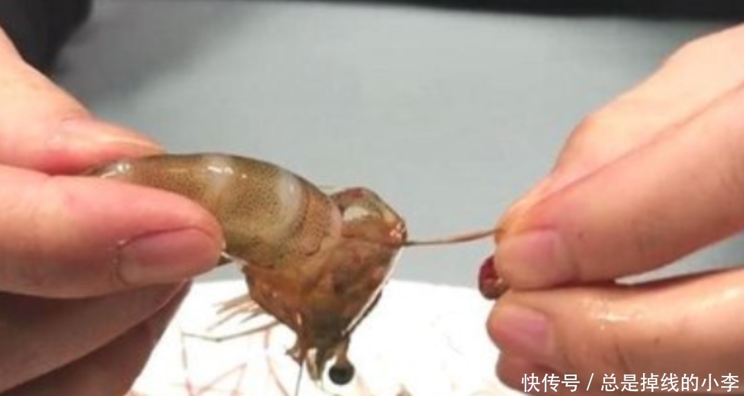  老法子|去虾线，别再用牙签这个老法子了！教你一招，分分钟剥完两斤虾！