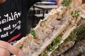 排骨|去泰国吃“火山排骨”,500元一份,本想大吃一顿,端上来被坑了