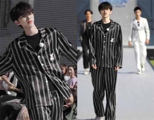  杨颖|蔡徐坤腿究竟有多长沙溢要求他做5个俯卧撑后，杨颖意外被圈粉