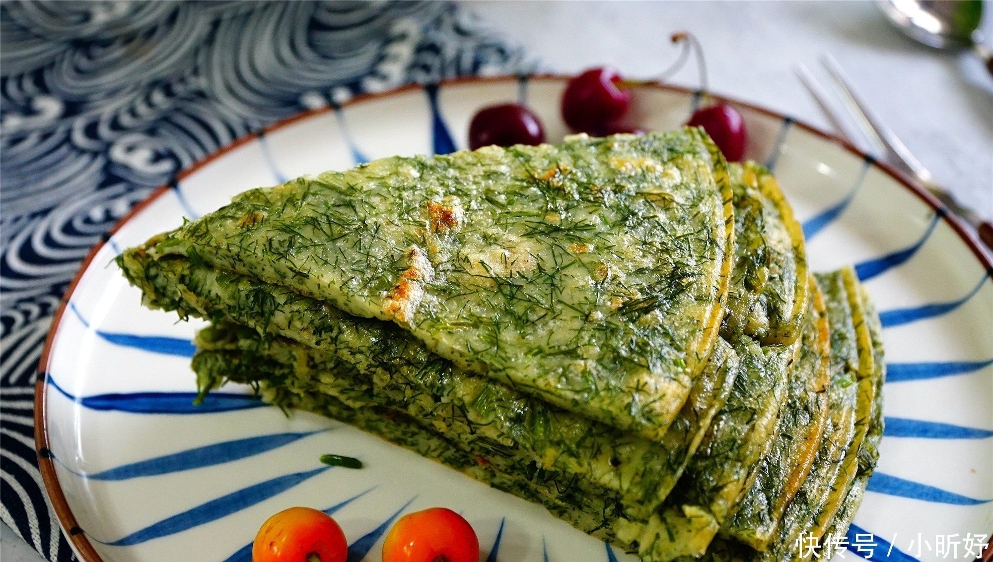 蔬菜|万能蔬菜鸡蛋饼,家里有啥菜用啥菜,不和面不擀面,几分钟出锅