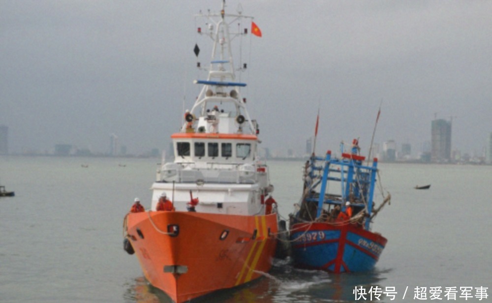  越南海事搜救协作中|抖一抖越南海事救援中心的家底，6条小艇真寒酸，加起来也没1800吨