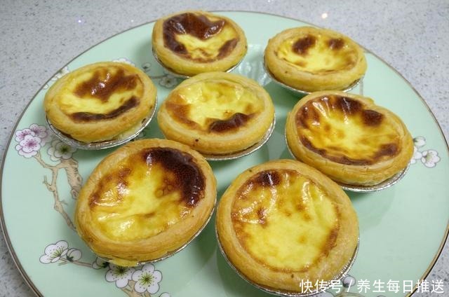 食材|今天想吃蛋挞,只需要3种常用食材就可以做出营养美味的烤蛋挞