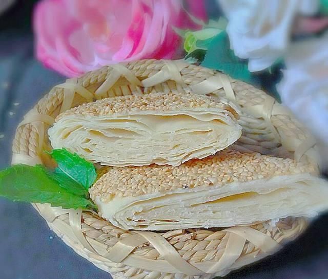 酥脆|千层酥饼的做法,层层酥脆,香甜可口,都流口水了