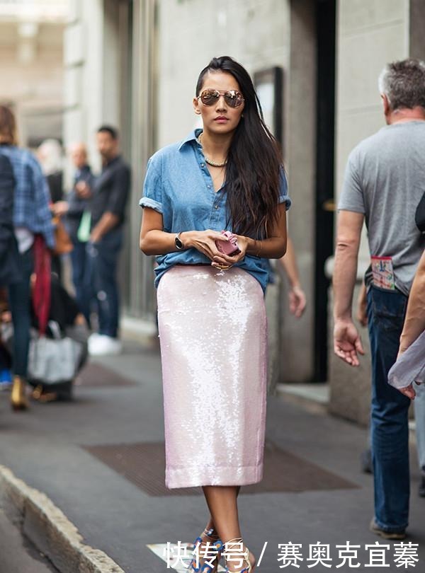  丹宁|白衬衫大势已去，“丹宁衬衫”才是今夏新团宠，舒适百搭时髦帅酷