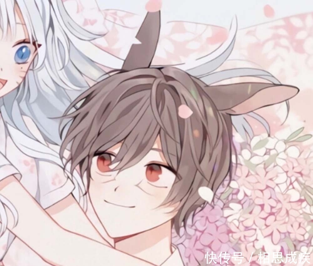  头像|精选·浪漫·动漫情侣头像：如果生活笑我狼狈，至少还有你叫我宝贝