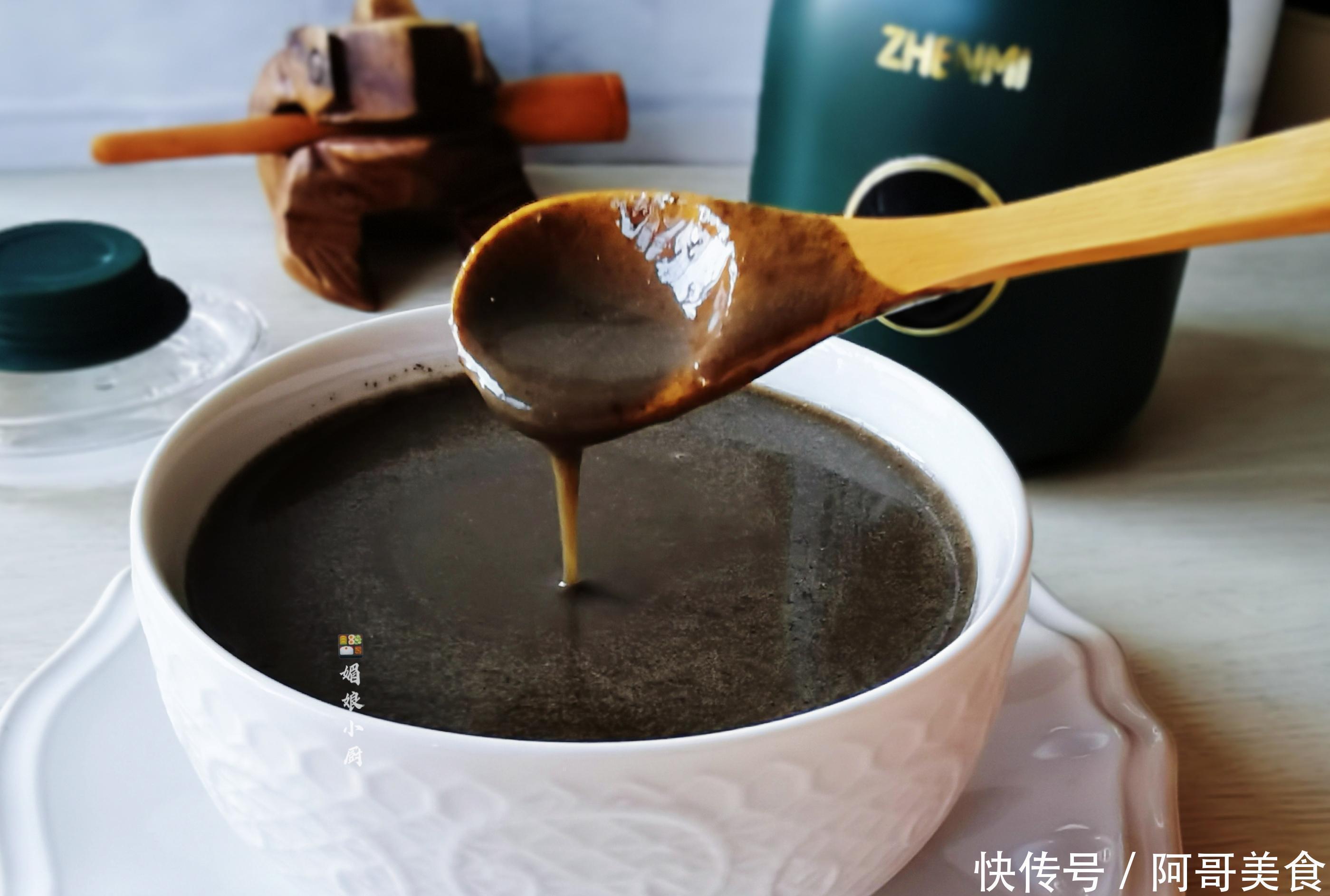 成本|自制黑芝麻糊,真材实料香甜丝滑,简单几步,1碗成本不到1元钱