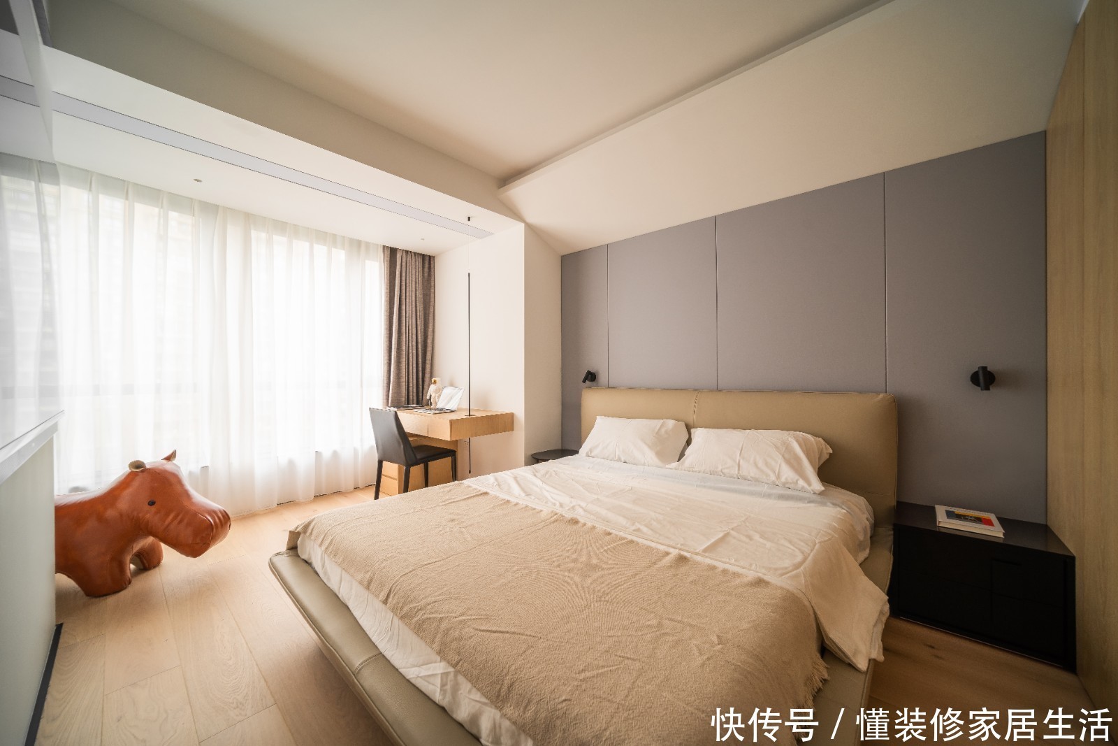 开放式|上海小姑娘的100㎡新家,全屋开放式布局,入户第一眼,就着迷了