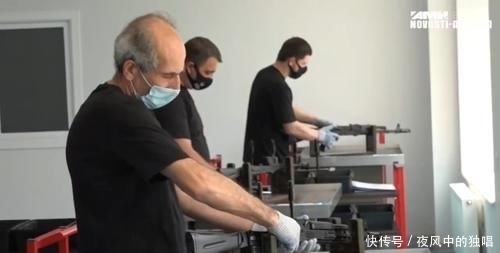 步枪|车间显得干净整洁,亚美尼亚开始组装一突击步枪,每把是手工完成