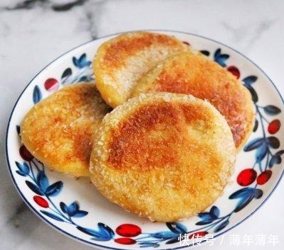 抗拒|这样的松软香甜红薯饼没人能抗拒!