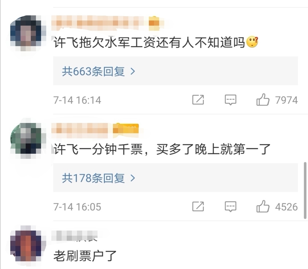 乘风破浪|《乘风破浪的姐姐们》许飞票数涨幅异常?看看网友怎么说