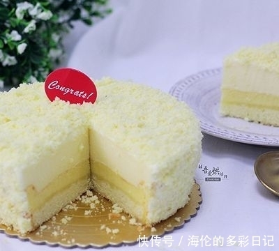  幸福感|幸福感爆棚的——双层芝士蛋糕