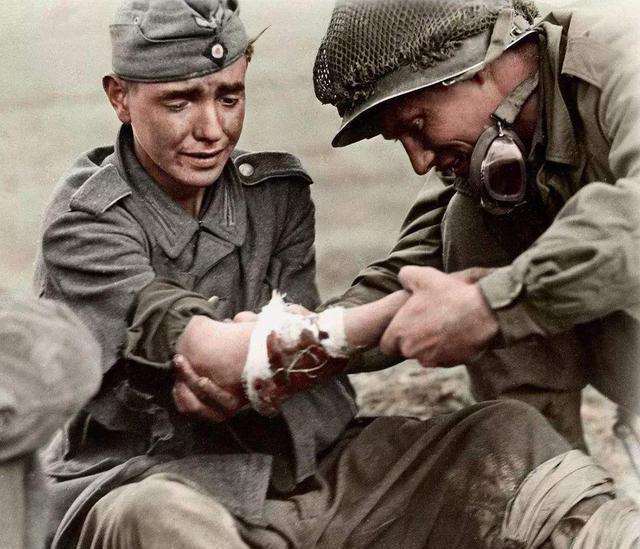 德军|二战16岁小德军被俘,被问其想怎么死时,说了4个字让人心酸