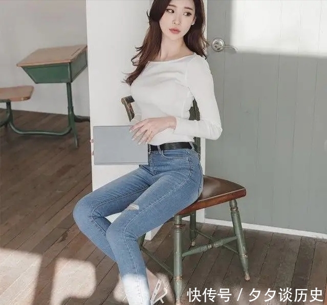 气质|牛仔裤的穿搭穿出优雅气质,青春活力