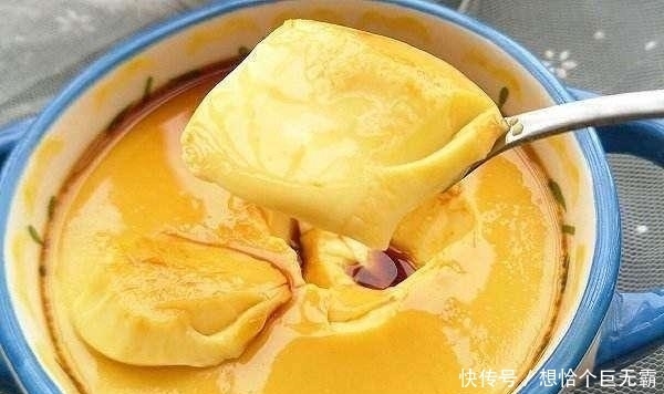 爽口|中华小吃蒸鸡蛋有窍门,这样做才能嫰滑爽口,好吃得很