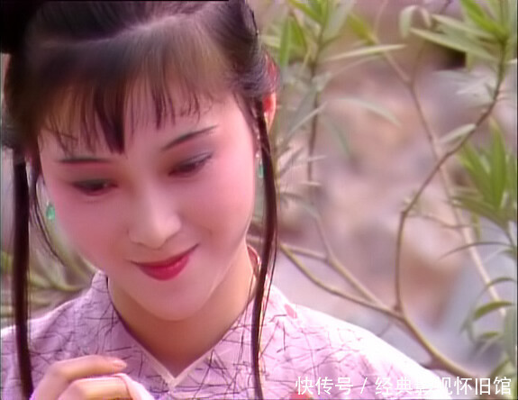  贫穷|87版红楼梦之邢岫烟剧照：荆钗布裙的贫穷女孩，却婚姻圆满