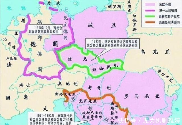 上世纪九十年代,东德、西德统一之际,为何