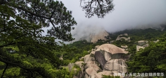  山顶|从南大门一路徒步到山顶 天柱山给人震撼