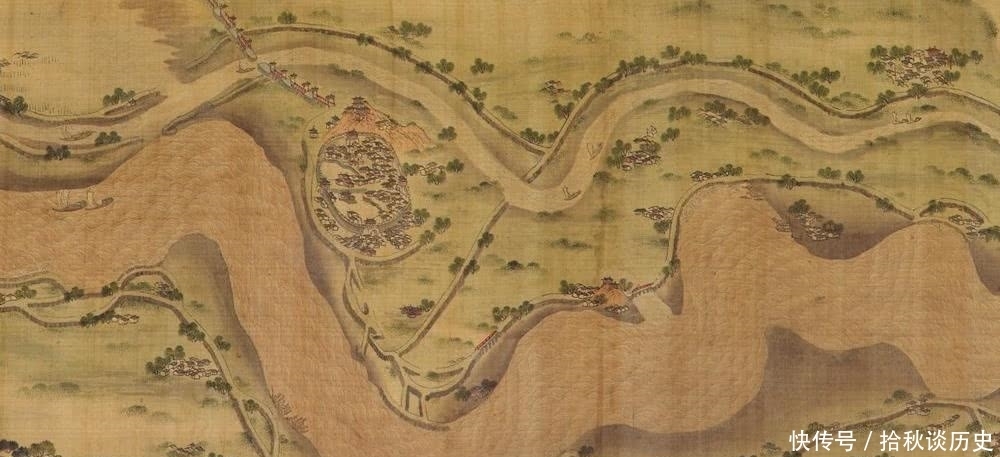 绘制|中国人的“母亲河”绘制于清代康熙皇帝时期的黄河万里图卷