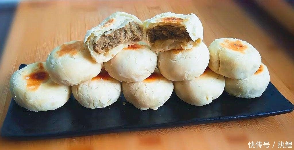 配方|在家自制绿豆饼,照着配方做,小白都能学会,不敢咬,掉渣