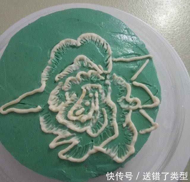 好看|牡丹花刺绣蛋糕,好吃又好看