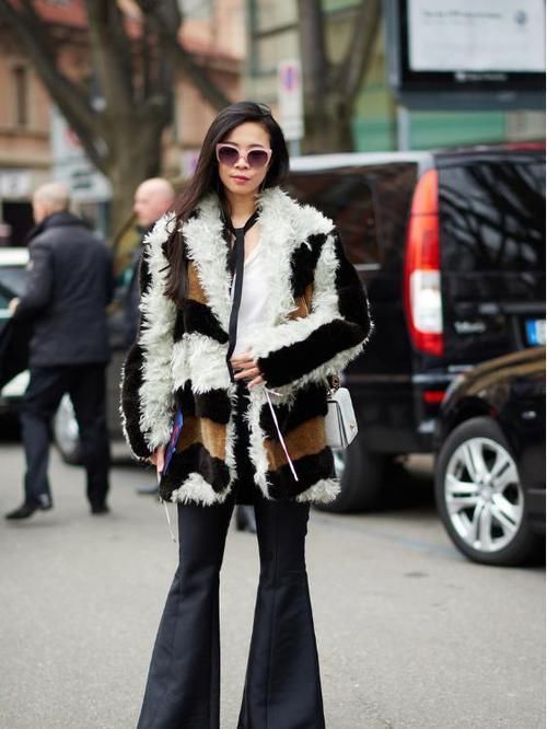 棉袄|大棉袄穿着太老气,一身羊羔绒保暖又时髦,让你气质大提升