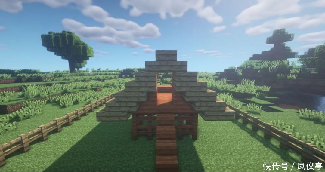 欢木台阶|《我的世界》如此豪华的鸡舍只要两分钟就能学会 还不快收藏下来