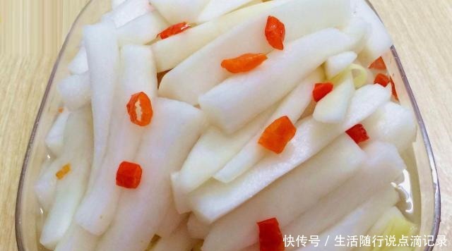 试试|这样腌出来的白萝卜片,真的太好吃了,不信你试试
