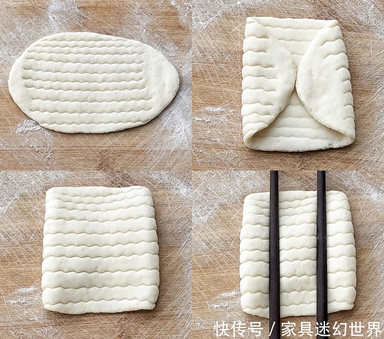 年糕|一碗糯米粉做最好吃的年糕,筷子一搅,两手一搓,做一次吃俩月