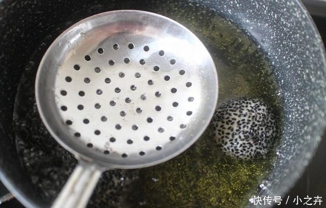 失败|自己做的麻团,不是瘪就是小?教你一套零失败的教程