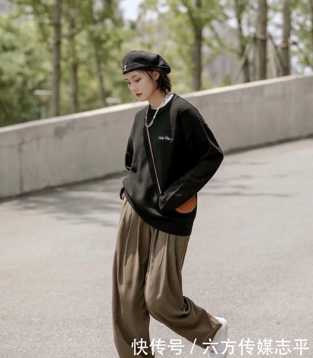 跟着|早秋就跟着博主穿卫衣，太洋气了吧！