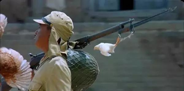  老母鸡|鬼子来扫荡，枪挑老母鸡，鬼子饿的眼冒绿光，地主家里没余粮了！