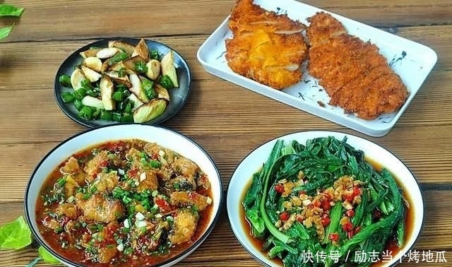  茭白|1家3口的晚餐，2荤2素，15块钱搞定，丰盛又营养，吃的是幸福