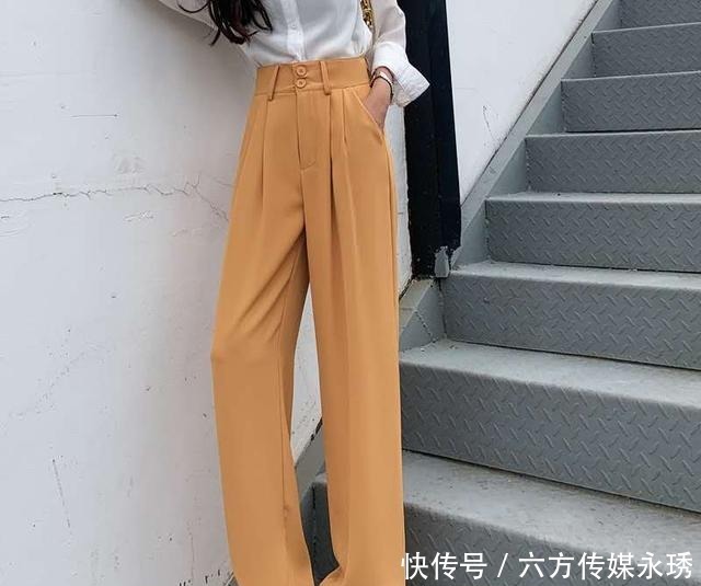 大气|现在火了一种穿法:叫“老爹西裤”,简约大气,搭配起来也很简单