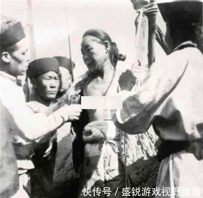 老百姓|清末老照片, 汽车与驴车赛跑, 大官的美妾, 被凌迟的妇女