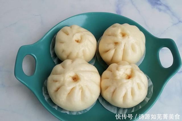 奶香|教你做孩子爱吃的奶黄包,香甜松软,奶香浓郁,一顿3个不够吃!