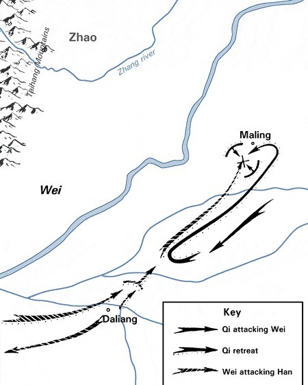 卫家|庞涓拔剑自刎，留下一句话给孙膑