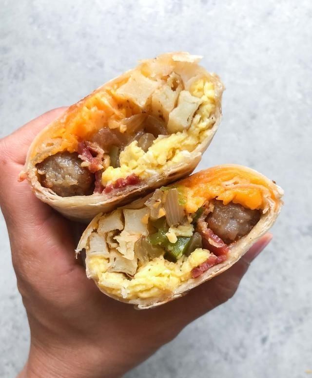 加热|速冻早餐卷,营养可口,懒散方式,每天心情都很好