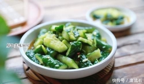  清凉|黄瓜准确的打开方式，清凉又爽口，第一步千万要注意